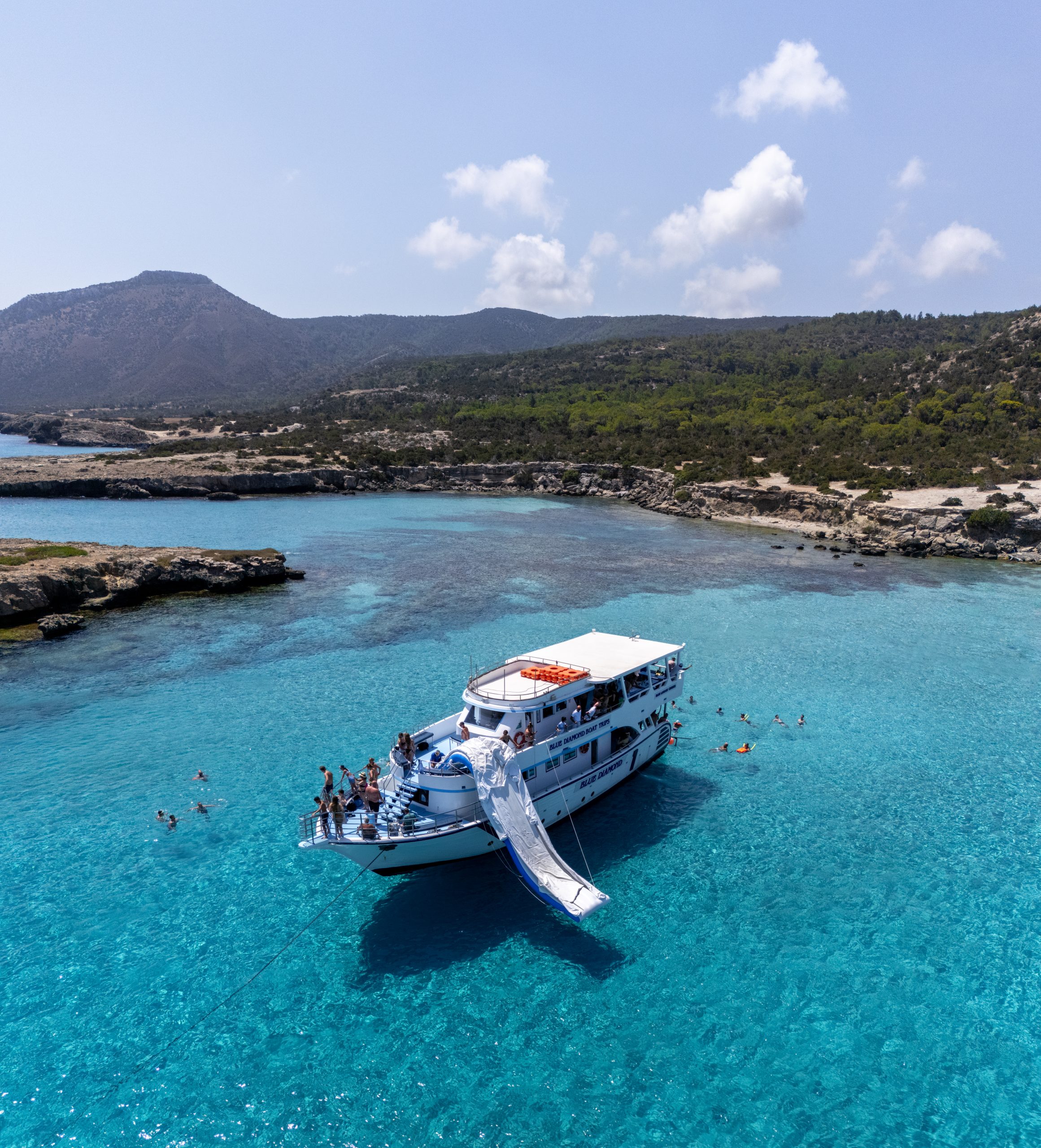 MORNING BLUE LAGOON  CRUISE WITH SLIDE